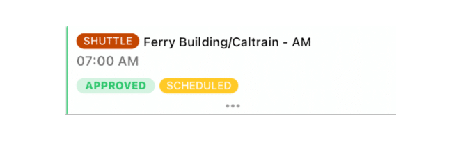 A shuttle to Ferry Building/Caltrain is scheduled for 7:00 AM, approved and set. Utilizing Wayleadr's parking lot systems can enhance efficiency and streamline visitor parking for those in need of transportation.